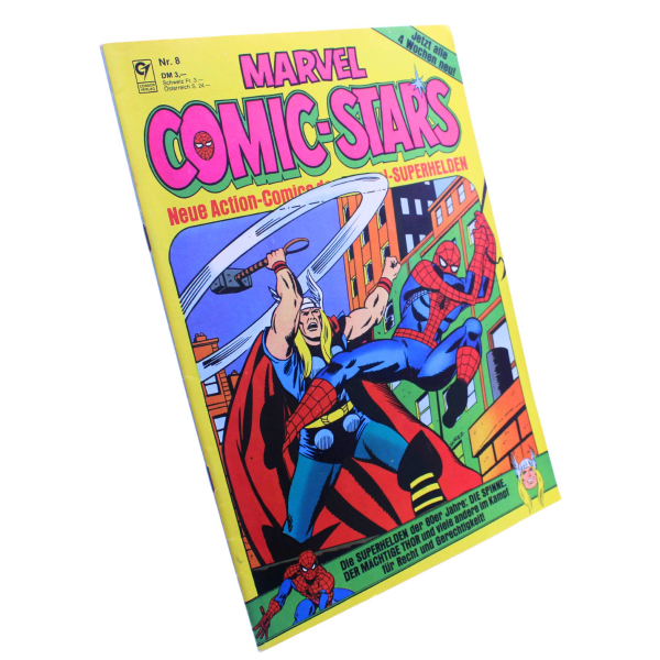 Marvel Comic-Stars Nr. 8 (1981) Condor Verlag | Thor & Spider-Man | Hoppla Stuff